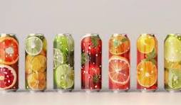 Fruit soft drinks